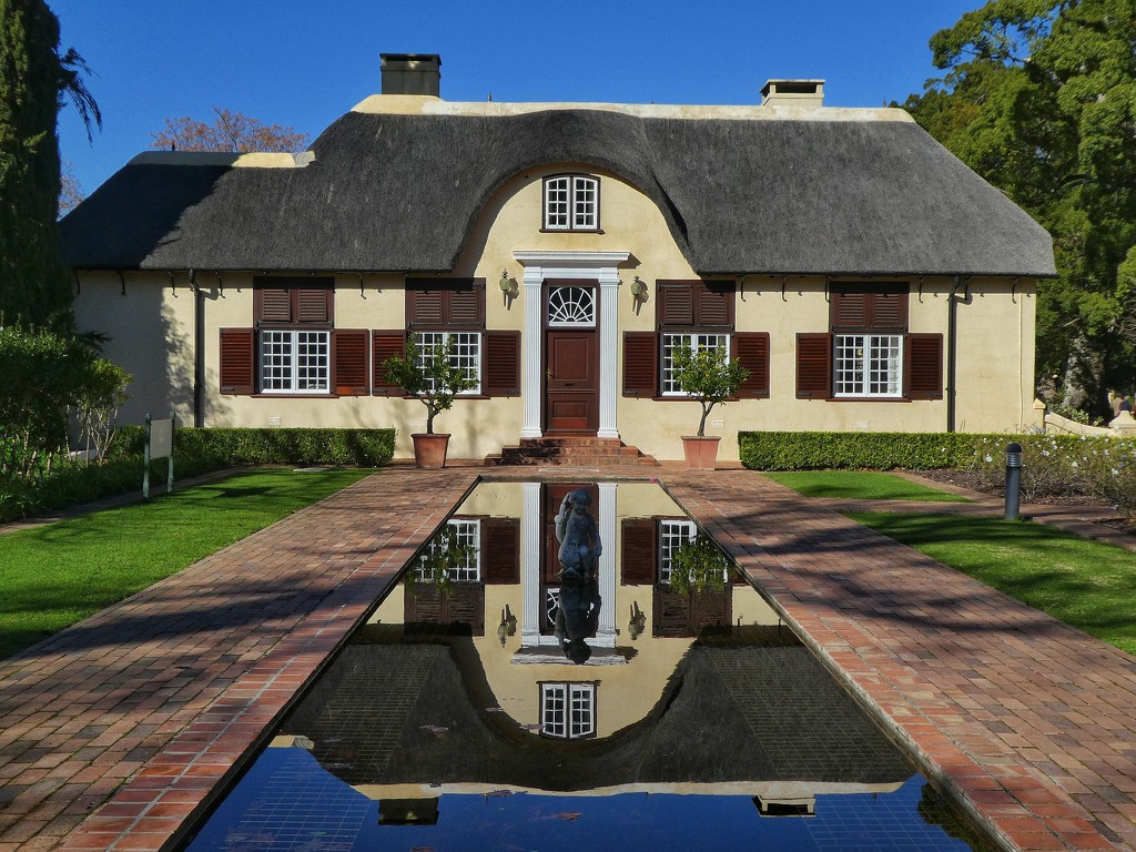 Typical Cape Dutch home ........... by ludwigsdiana