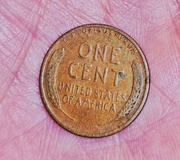 14th Jul 2017 - wheat penny; got this is my change tonight
