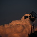 Kansas Windmill Over Cloud by kareenking