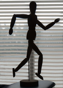 15th Jul 2017 - running man silhouette