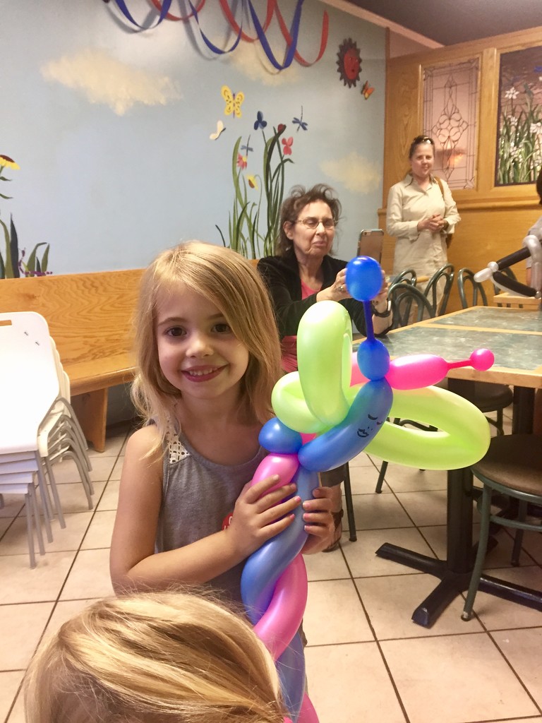 Stopped for ice cream, left with a balloon animal by mdoelger