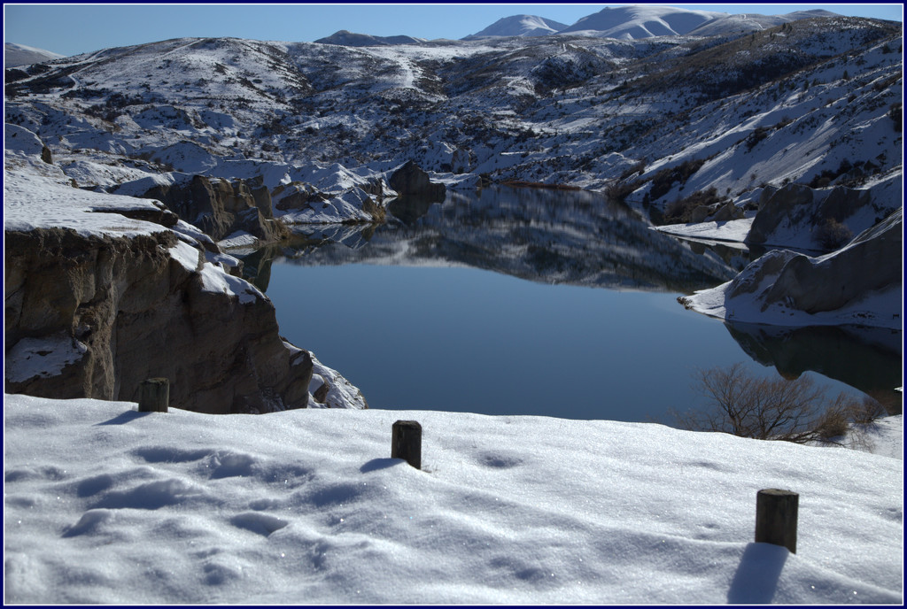 St Bathans in the winter by dide