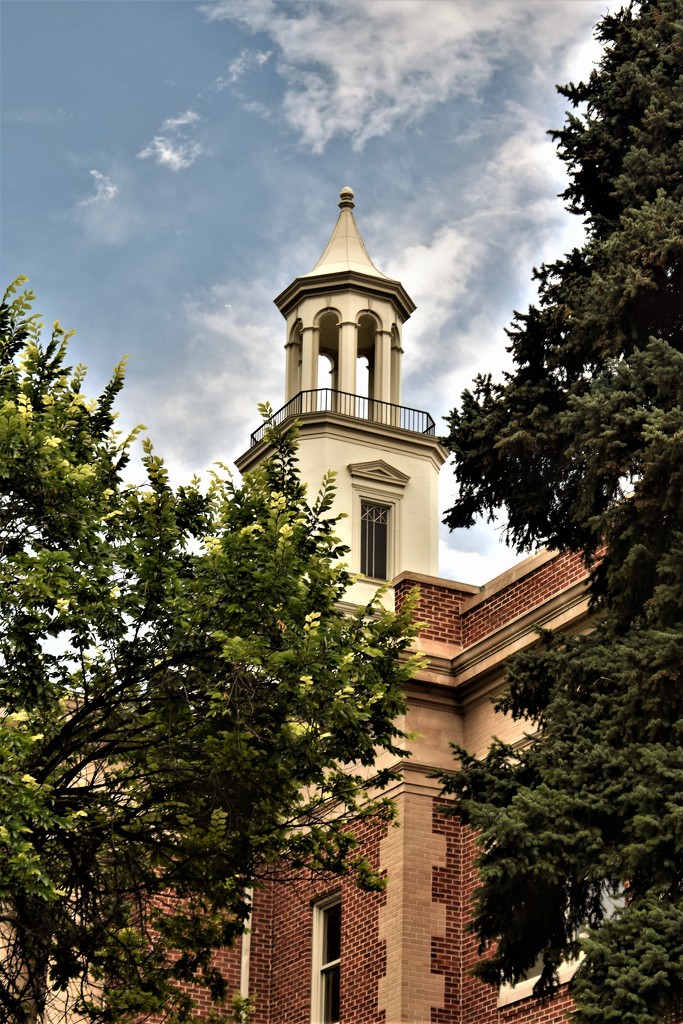 Old Fort Collins HS Tower by sandlily
