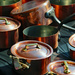 Copper Pots by jaybutterfield