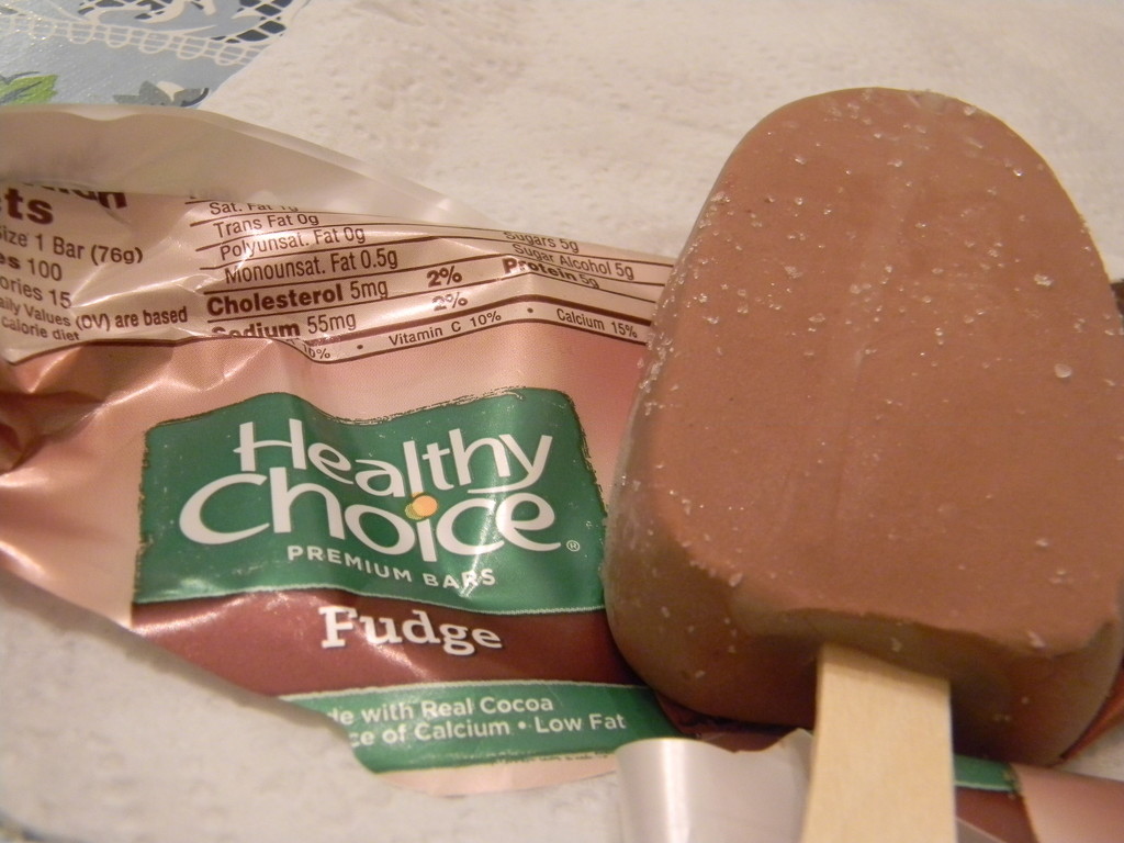 Healthy Choice Fudge Bar by sfeldphotos