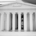 Jefferson Memorial Peek-Thru by tina_mac