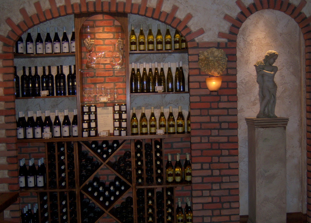 Wine display by bruni