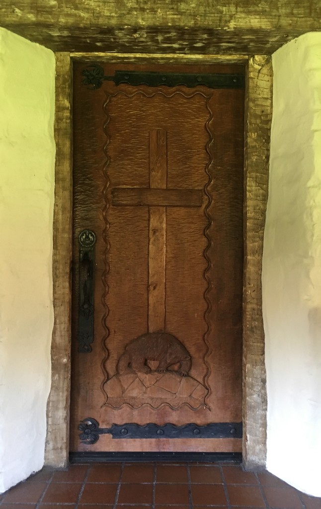 Hand Carved Door by handmade