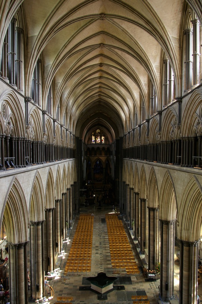Salisbury Cathedral From Above by 30pics4jackiesdiamond