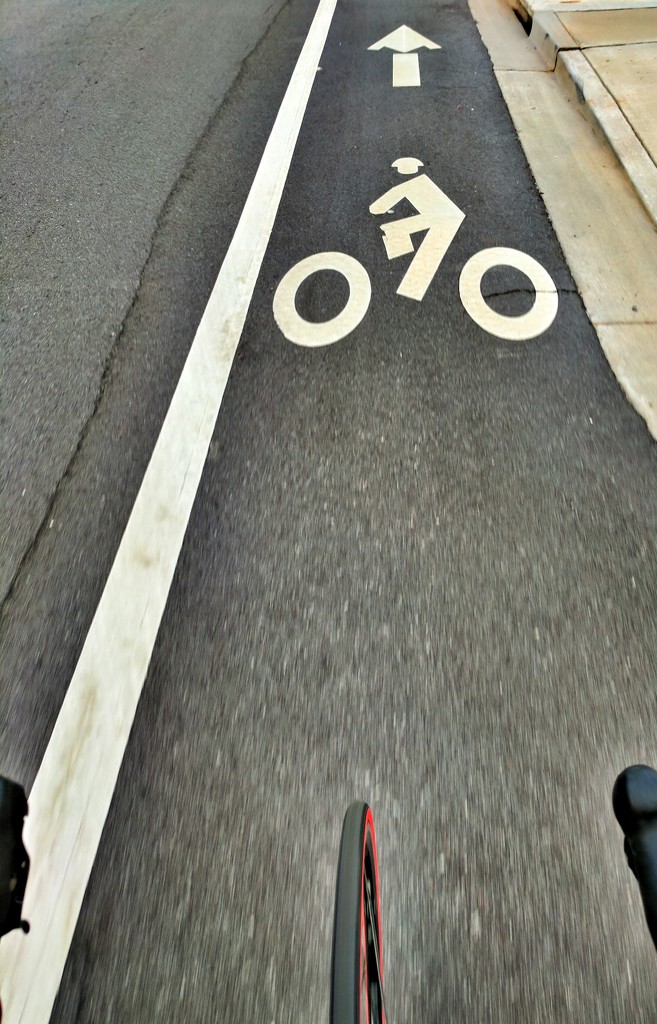 cycling lane by scottmurr