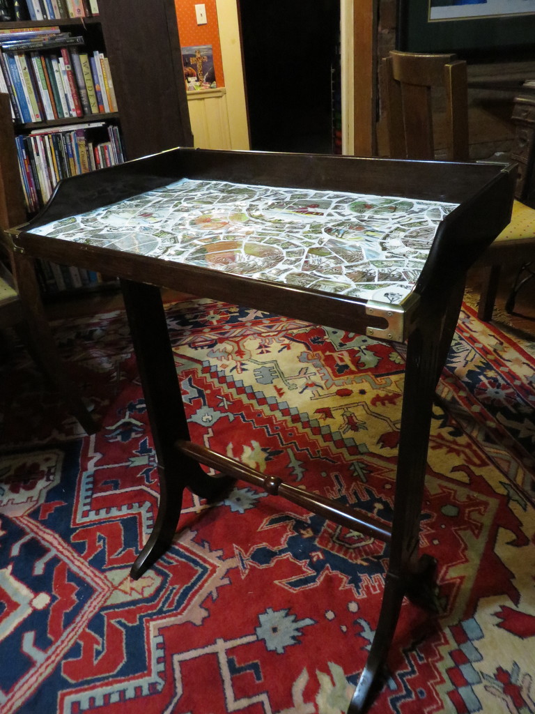 Finally finished the mosaic tray table by margonaut