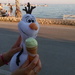Olaf with ice cream by jakr
