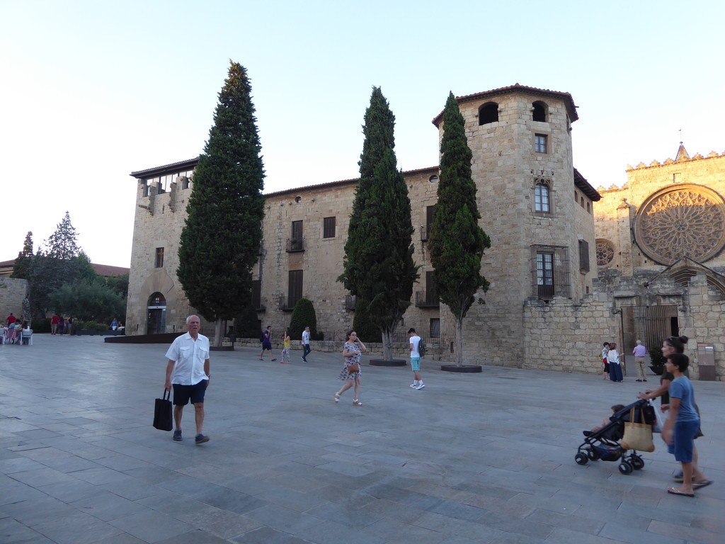 A monastery , just outside Barcelona  by chimfa