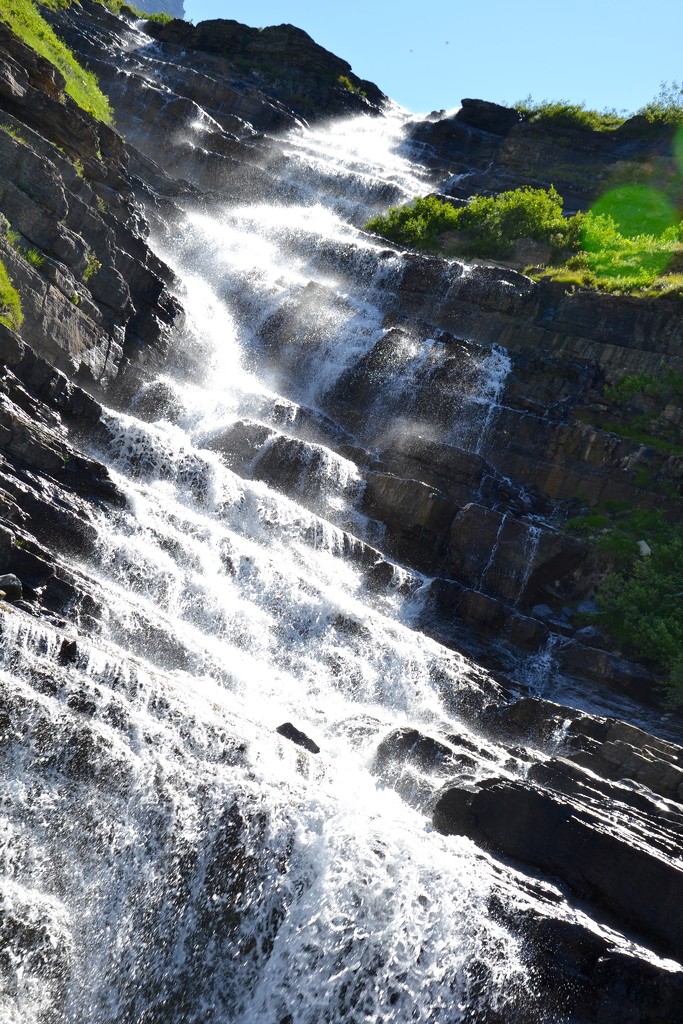 Haystack Creek Falls by louannwarren