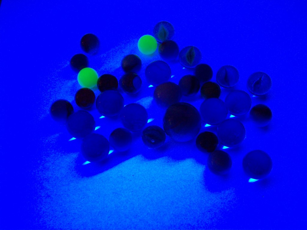 Black light marbles by stillmoments33