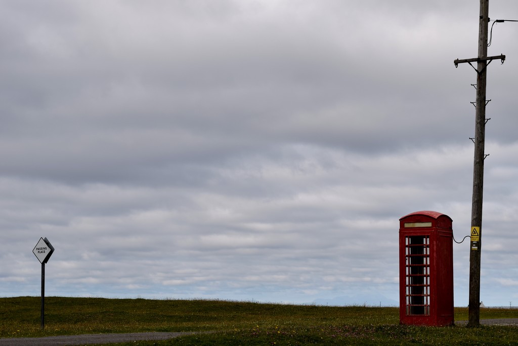 Tiree telephone box by christophercox