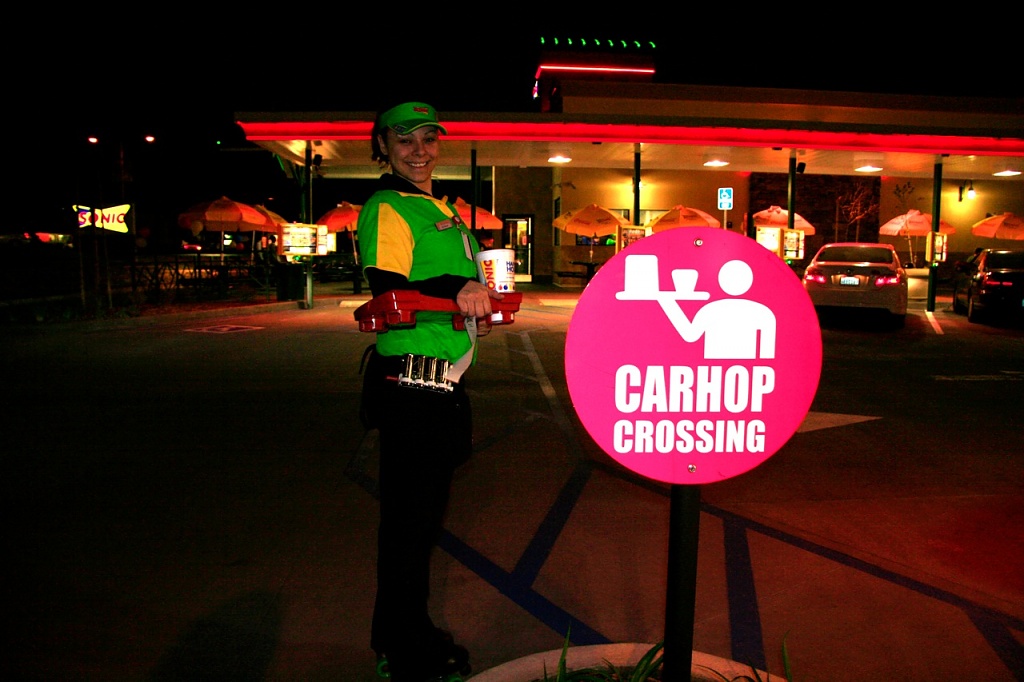 Carhop Crossing  by cheriseinsocal