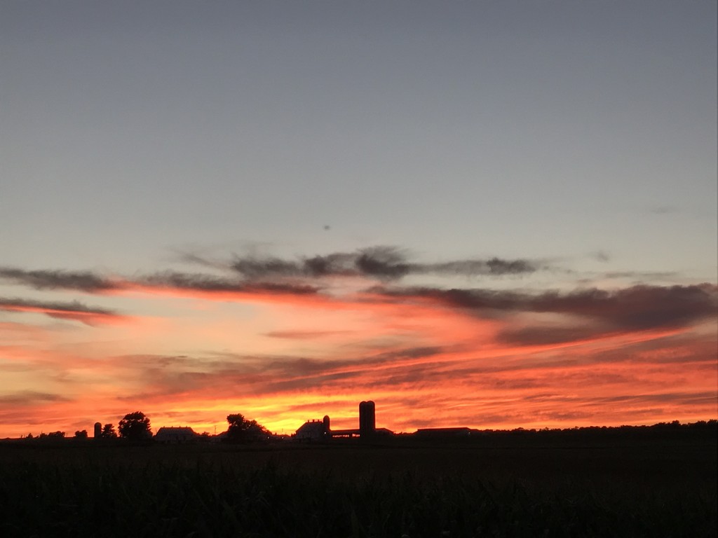 Sunset near Brandtsville by beckyk365