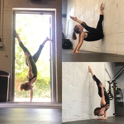 30th Jul 2017 - Wall yoga 