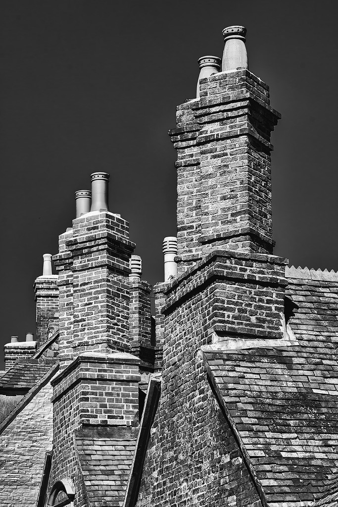 Old Town Chimneys 2 by davidrobinson