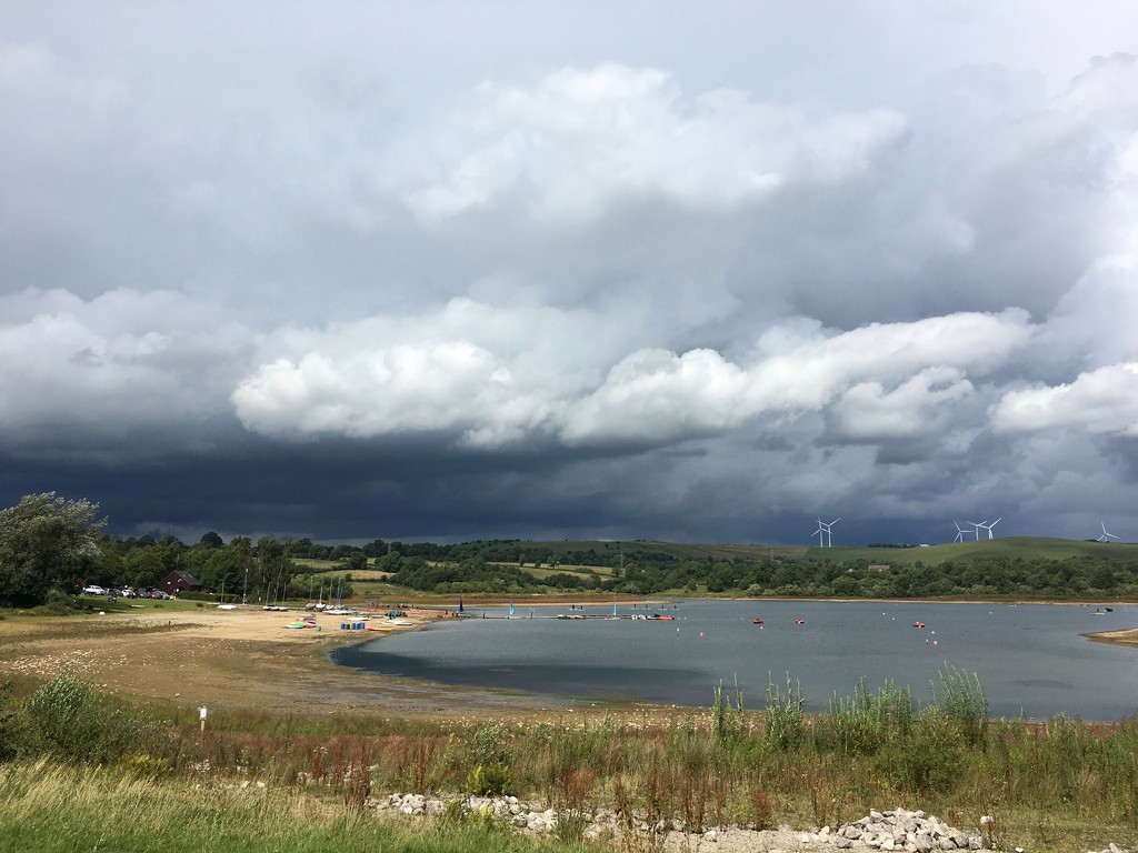 Angry sky over Carsington Water by 365projectmaxine