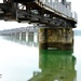 Railway bridge in Tauranga by dkbarnett
