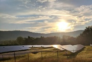 3rd Aug 2017 - Solar farm sunrise