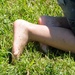 July Words - Bare Feet by farmreporter