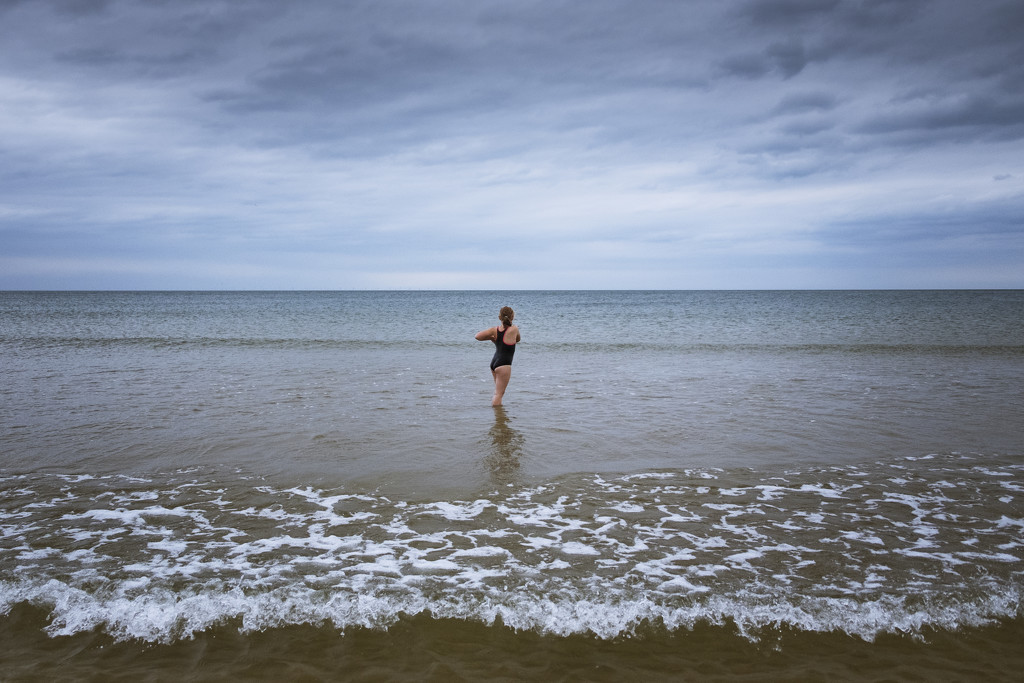 Day 214, Year 5 - Alexis & The Ocean by stevecameras