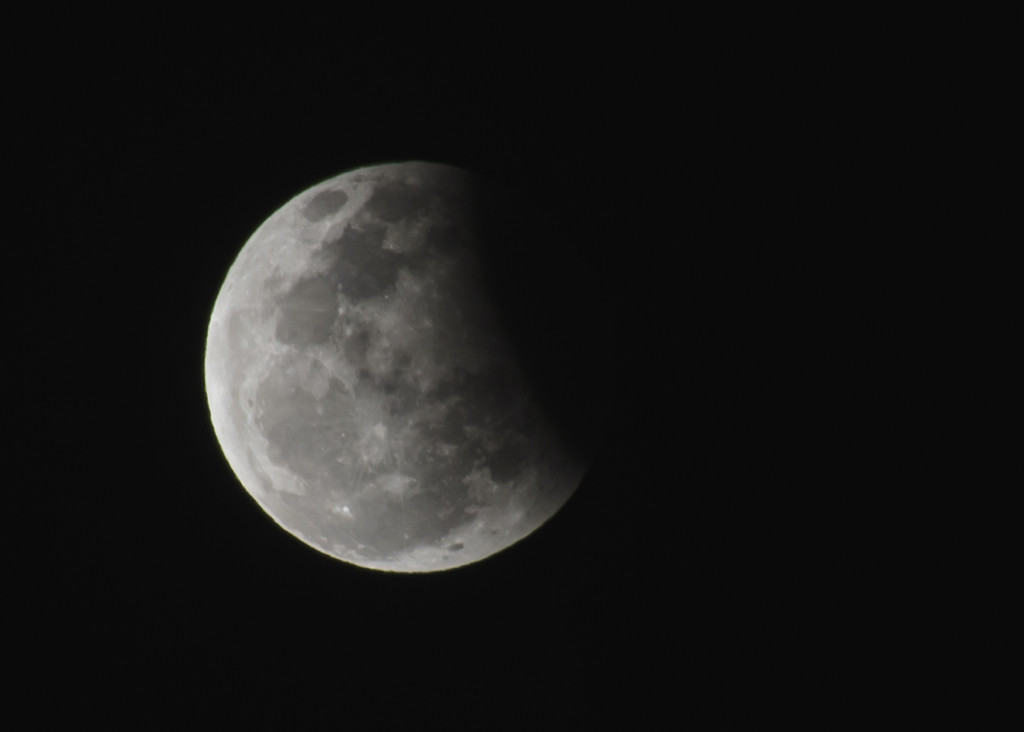 Partial Lunar Eclipse by salza