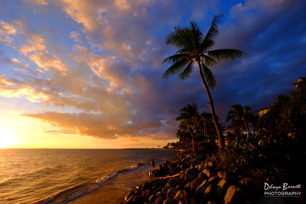 Fijian Sunset  by dkbarnett