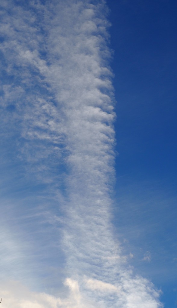 A cloudscape taken a few days ago by Dawn