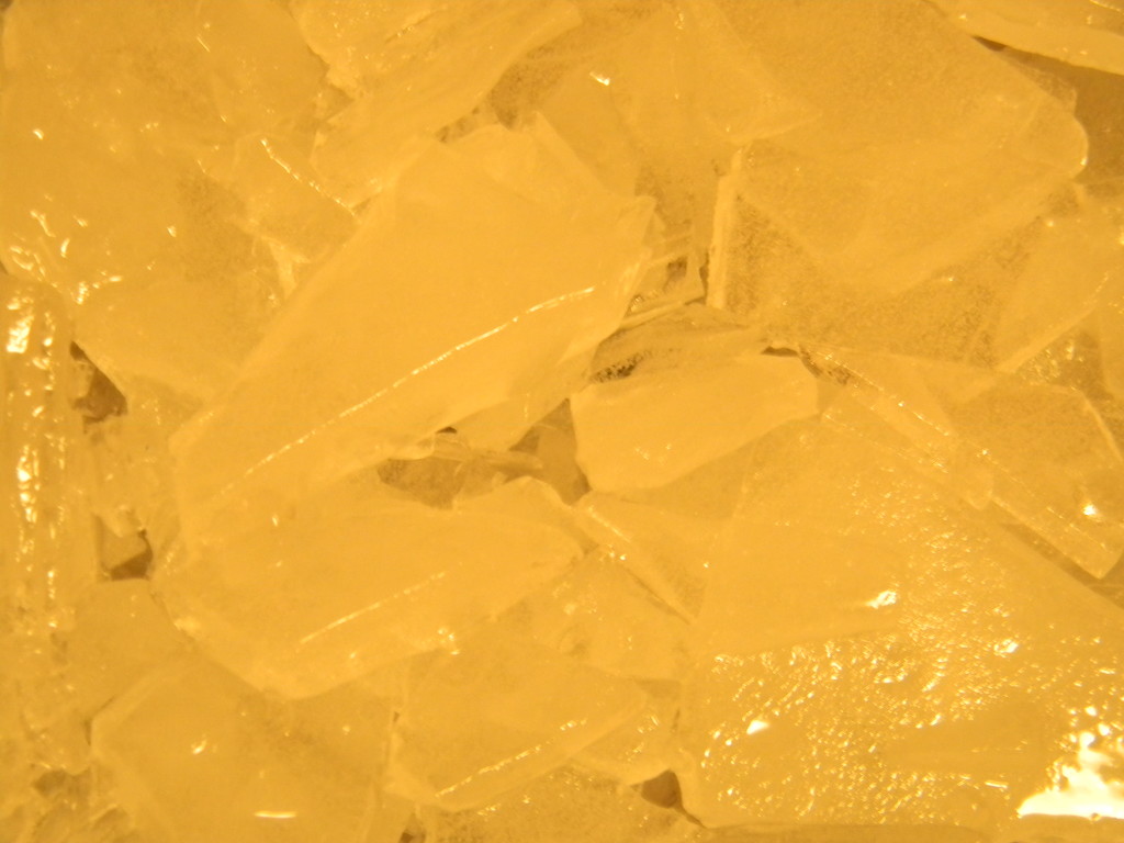 Chunks of Ice in Sink by sfeldphotos