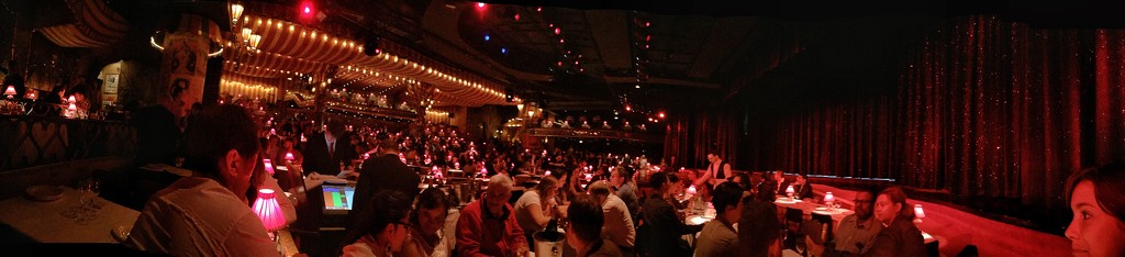 Inside the Moulin Rouge.  by cocobella