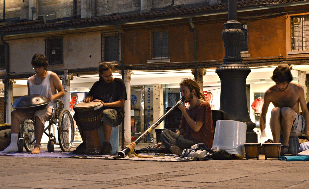 Street Music by caterina