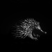 Steel hedgehog (only 1" long) by jon_lip
