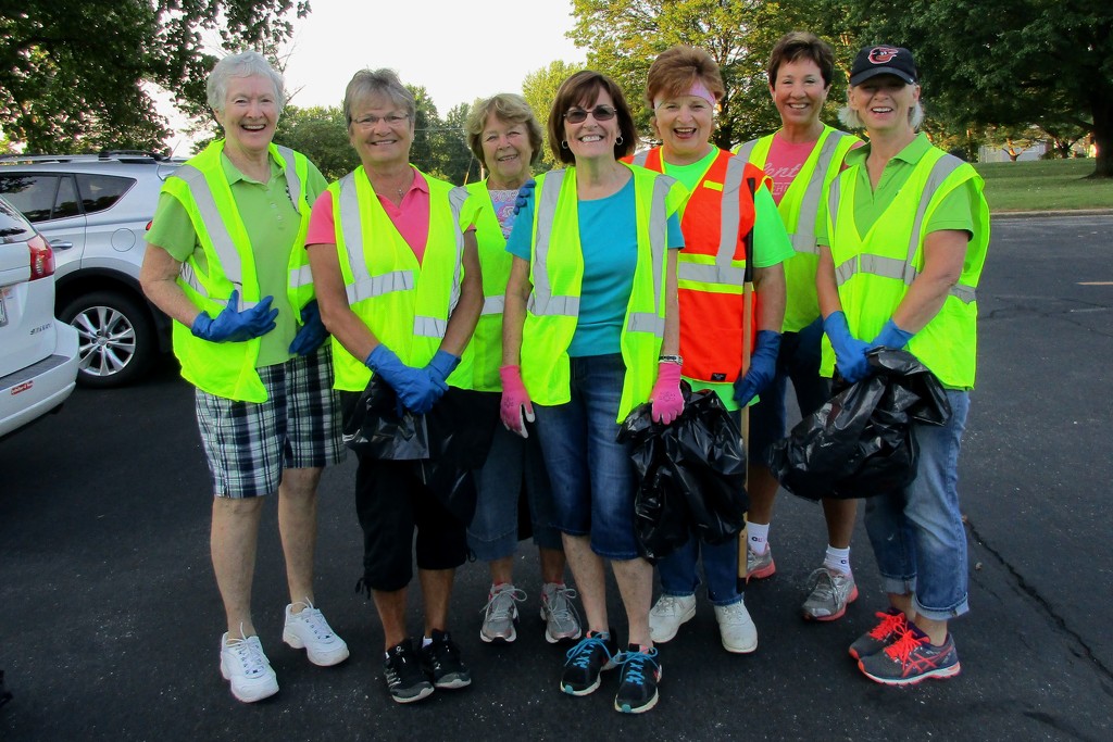 Keeping our town clean by tunia