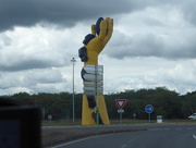 11th Aug 2017 - I thought Spanish roundabouts had strange things in the middle. This French one was amazing! 