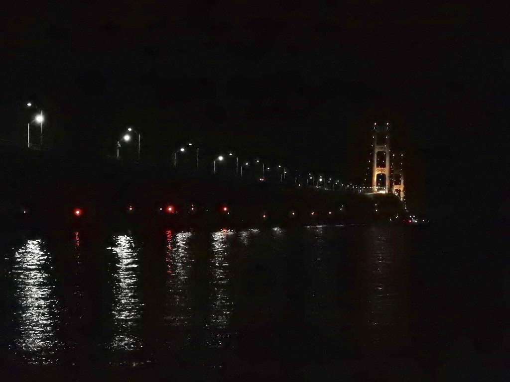 Nighttime bridge view by amyk