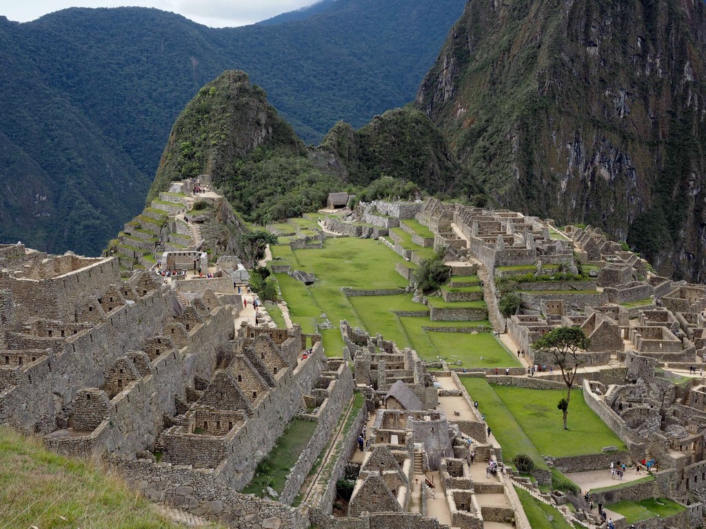 View of Machu Picchu  by redy4et