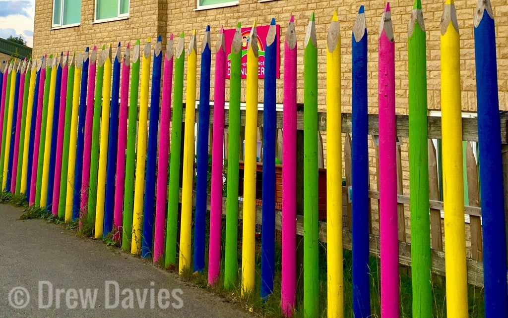 Giant pencils by 365projectdrewpdavies