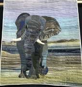 11th Aug 2017 - Quilted Elephant...