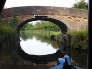 18th Aug 2017 -  Bridge over River Soar (very UNtroubled waters!)