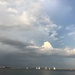 Sailboats and clouds over Charleston Harbor by congaree