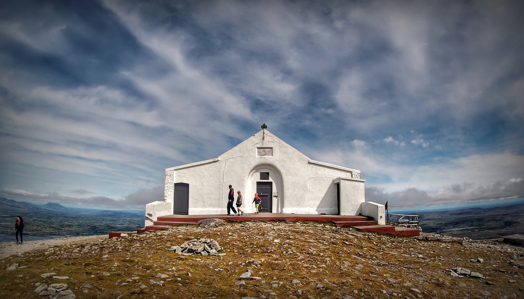 The highest church in Ireland at 764m by jack4john