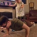 Push-ups With Daddy by bjchipman