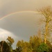 A full rainbow taken 0730 this morning  by Dawn
