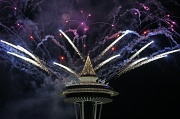 1st Jan 2011 - Happy New Year 2011 Fireworks From The Seattle Space Needle