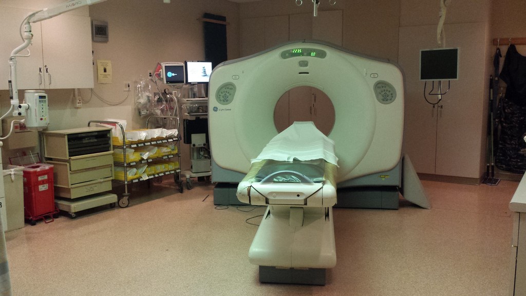 CT scan room by caitnessa