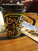 22nd Aug 2017 - Love. Peace. Coffee.